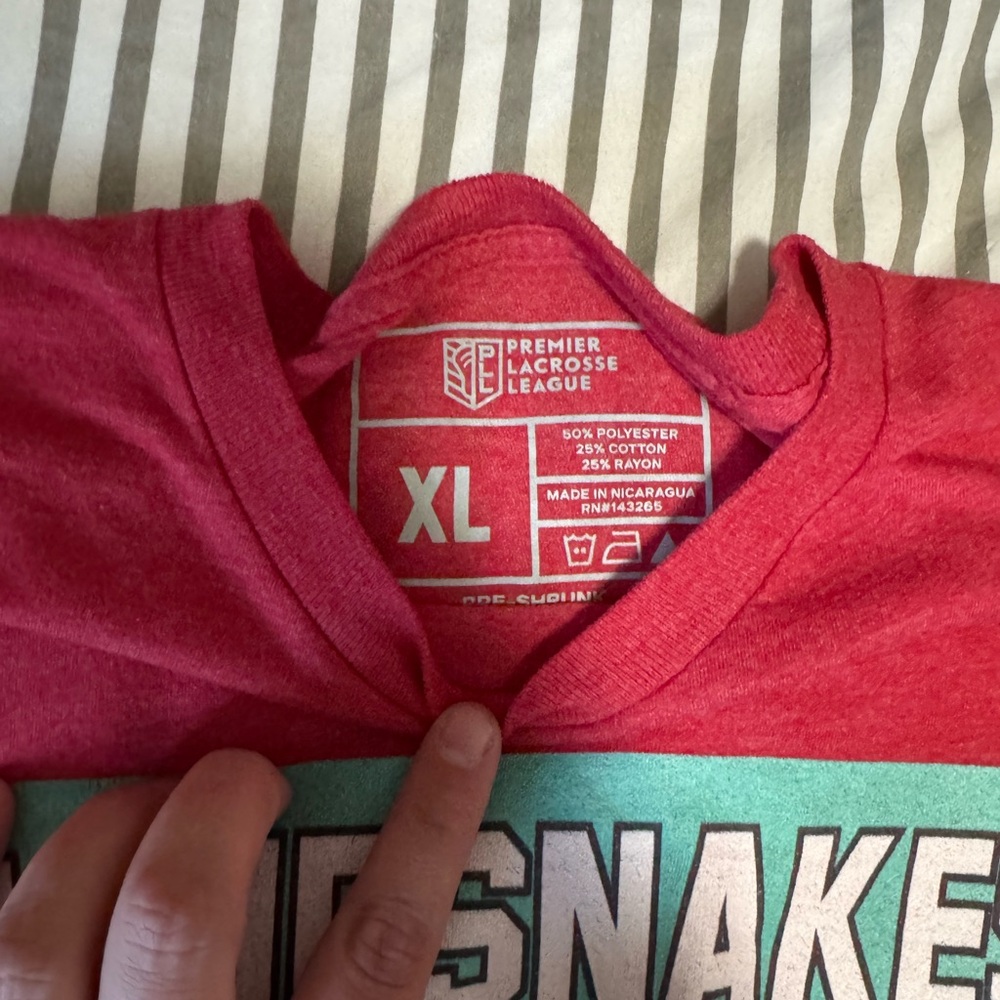 2 PLL Whipsnakes shirts. Both men’s XL - Picture 5 of 6
